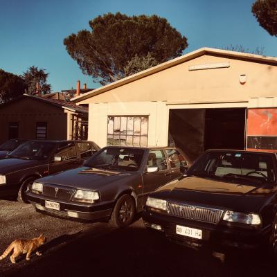 Lancia Thema in sede