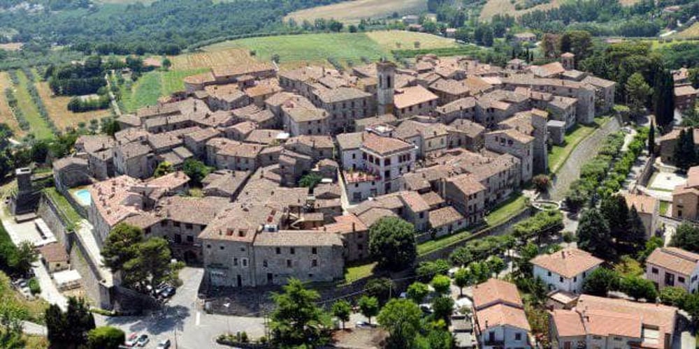 Vista di Orvieto - Umbria