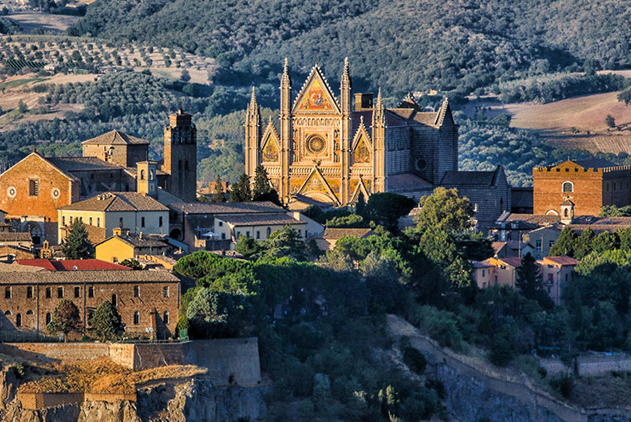 Vista di Orvieto - Umbria