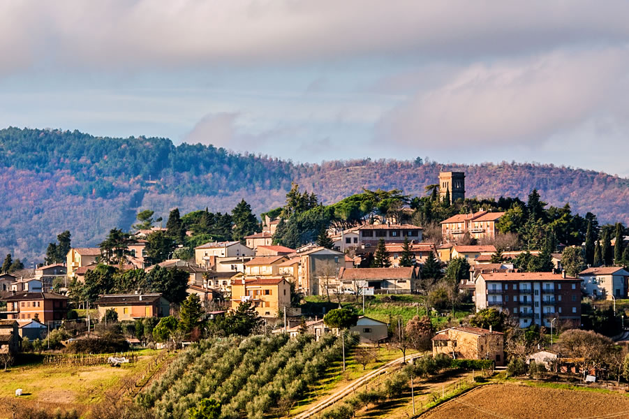 Vista di Orvieto - Umbria